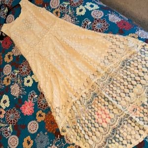 High Low lace dress